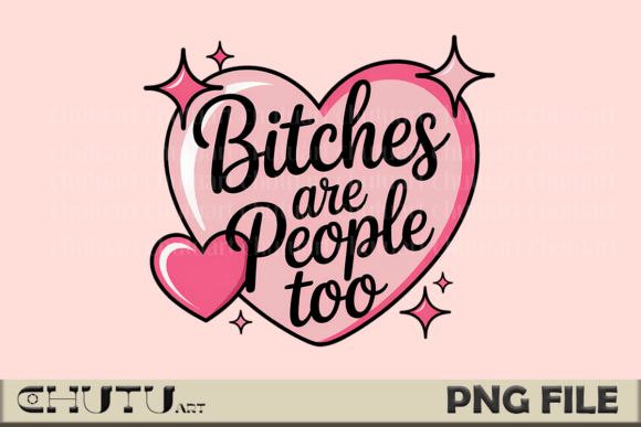 Bold Feminist Heart Quote PNG for Empowering Designs