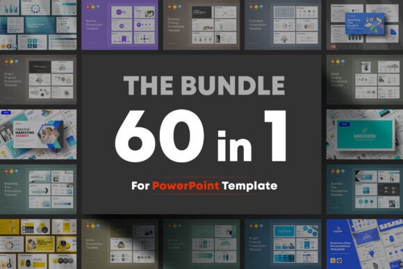 Business 60-in-1 Big Bundle PowerPoint: A Complete Toolkit