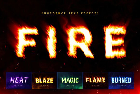 Ignite Your Typography with Fire Text Effects