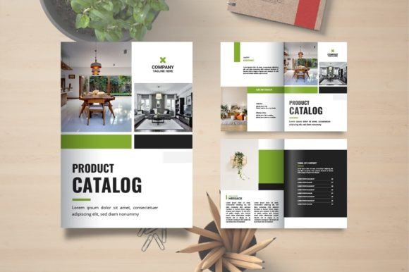 Professional Business Catalog Brochure Layout